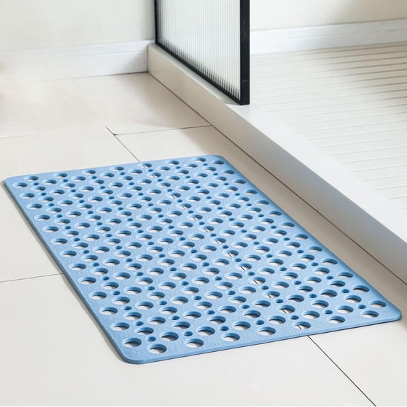 Casa And Beyond Shower Mat, Secure Shower Mat Non-Slip Tub Mat With Suction Cups, Quick Dry Bathroom Floor Mat for Shower and Bathtub