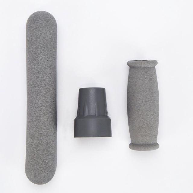 Soporte de hombro, soporte de axila, muletas de mano, cabezal de goma, funda de goma, accesorios para axilas, agarre de soporte suave