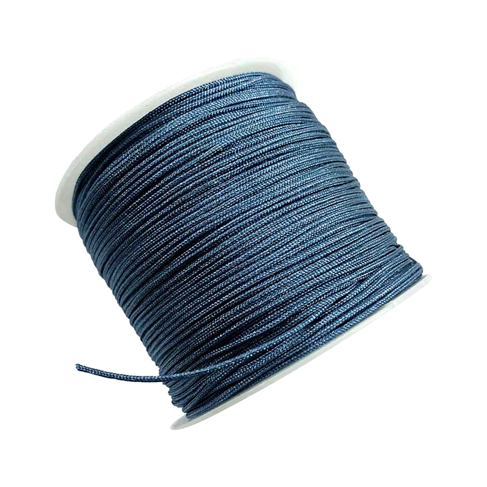 Realyc 1 Roll Nylon Waxed Craft Cord Breathable Clear Texture Dream