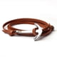 thumbnail image 4 of Pulsera de cuero con ancla antigua para mujer, accesorio de joyería clásico para hombre - Código de modelo 9: 11103 9, 4 of 4
