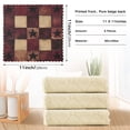 thumbnail image 6 of Yayeee 6 Pack Kitchen Dish Cloths Set for Washing Soft Drying Absorbent Microfiber Towels, Star Spangled Squares, 6 of 9