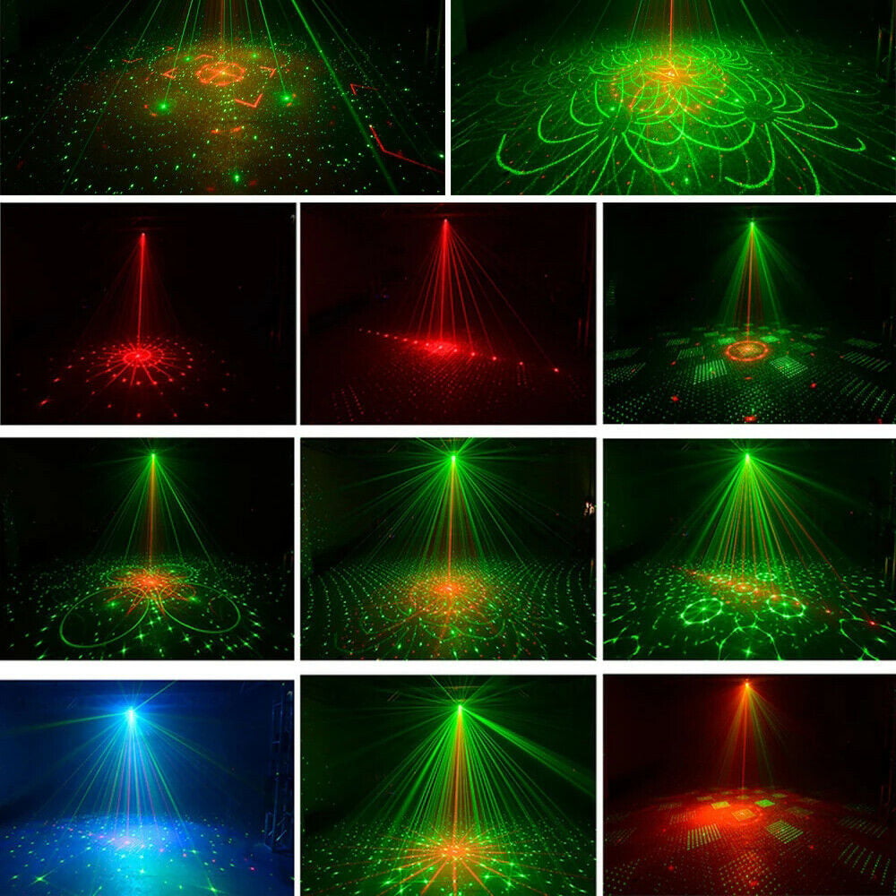 Oak Leaf Outdoor Laser Light Projector Parties Mood Lighting IP65 w Remote 