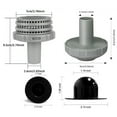 thumbnail image 5 of sunsanly Pool Water Jet Connector Replacement Kit Above Ground Pool Filter Easy Installation Filter Grid Stopper for 11070 12364 Filter Replacement, 5 of 7