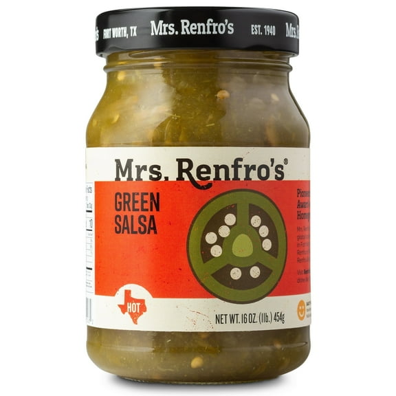 Mrs. Renfro's Salsa Jalapeno Green - 16 oz Pack of 2