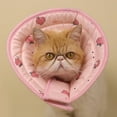 thumbnail image 4 of Pet Collar Recovery Cone Comfortable Pet Recovery Cone Recovery Cone Cartoon Shape Good Flexibility Adorable Fastener Breathable Mesh Bite Comfortable Pet Recovery Neck Collar, 4 of 7