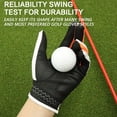 thumbnail image 4 of FINGER TEN Golf Gloves Junior Kids Youth Toddler Boys Girls Left Hand Right Hand Dura Feel White Blue Red Yellow Golf Glove Extra Value 2 Pack Age 4-11 Years Old, 4 of 8