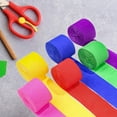 thumbnail image 6 of GUOOL 6 Rolls Crepe Paper Streamers Party Decorations DIY Craft Material Backdrop Party Streamers for Engagement Party Colorful, 6 of 8