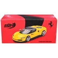 thumbnail image 6 of Ferrari 296 GTB Giallo Modena Yellow with Black Top 1/64 Diecast Model Car by BBR, 6 of 6