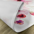 thumbnail image 5 of Ambesonne Watercolor Place Mats Set of 4, Pink Flower Petals, Standard Size, Magenta Pale Pink, 5 of 6