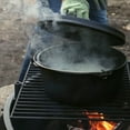 thumbnail image 5 of Sunnydaze 8-Quart Pre-Seasoned Cast Iron Dutch Oven with Lid and Handle, 5 of 8