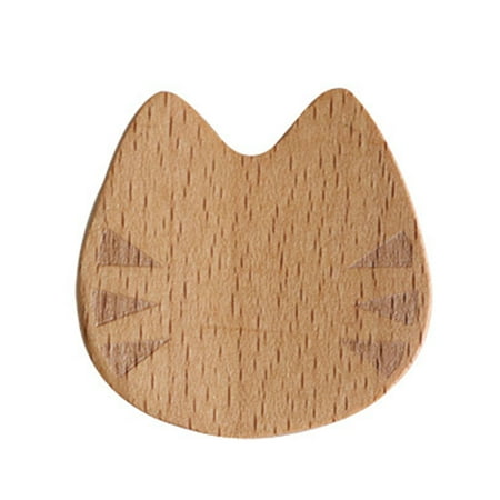 

QUSENLON Japanese Wood for Cat Chopstick Holder Cute for Cat Paw Chopsticks Rest Art Craft Dinner Tableware Kitchen Accessories Home Table Decor