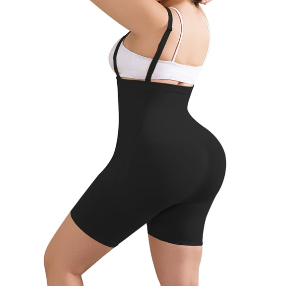 Athlemo Plus Size High Waist Tummy Control Shapewear Slimming Smooth Slip Short Pants Body Shaper
