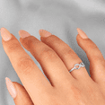 thumbnail image 3 of 14k White Gold Infinity Love Script Ring (Size 8.5), 3 of 5