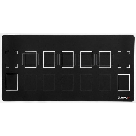 GMC Deluxe Single Player Compatible YuGiOh Duel Duelling Gaming Mat TCG Stadium Mat Board