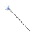 thumbnail image 2 of Cat Feather Toy, Interactive Cat Teaser Wand Cat Feather Toys Cat Wand Toy Cat Wire Toy Long Feather Wand with Flower Feather Bell for Kitten Or Cat Having Fun Exerciser Playing, 2 of 8