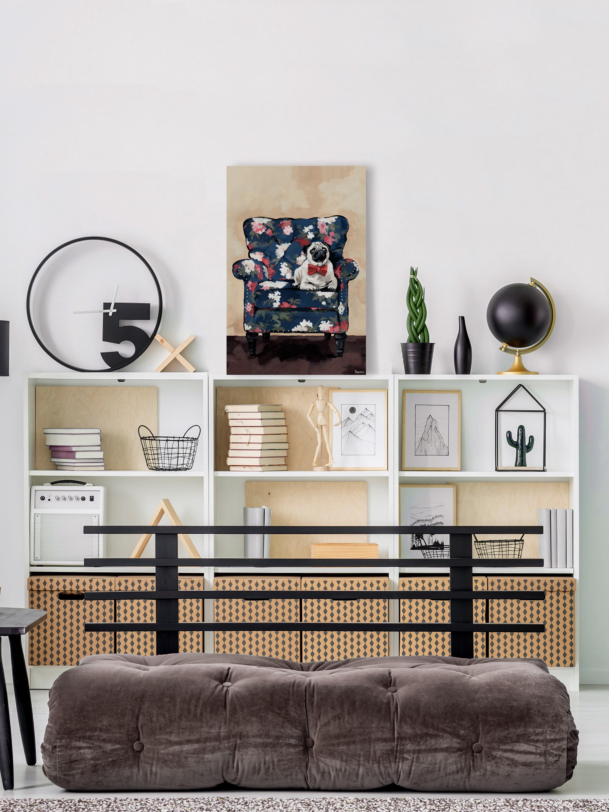 Parvez Taj Sitting Pretty Canvas Wall Art