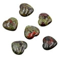 thumbnail image 2 of Mlkoz Home Decoration Clearance, Natural Crystal Agate Stone 20mm Heart-shaped Small Ornament Without Holes Bare Stone DIY Decoration, Father's Day Gifts, 2 of 2