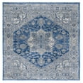 thumbnail image 2 of SAFAVIEH Brentwood Ezra Oriental Area Rug, Blue/Gray, 6'7" x 6'7" Square, 2 of 12