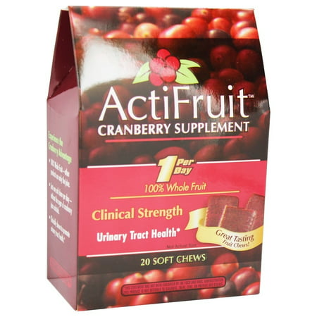 UPC 763948078424 product image for EasyComforts Red ActiFruit Cranberry Supplement Chews | upcitemdb.com