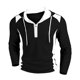 thumbnail image 4 of pstuiky manga larga de hombre, Sudadera con capucha, manga larga, botones y bolsillo para hombre camisetas de hombre xxxl, 4 of 8