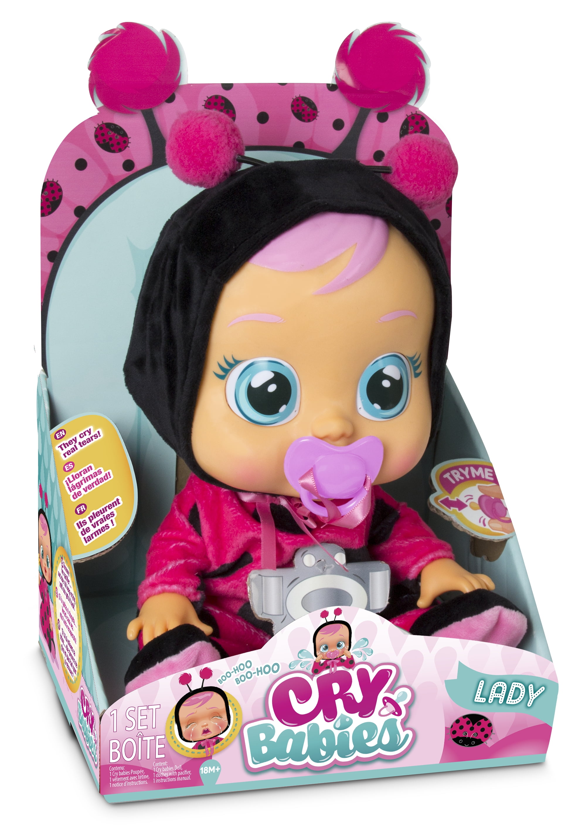 walmart cry baby doll