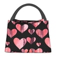 thumbnail image 1 of Disketp Hearts Bolsa Térmica Estampada, Bolsa Térmica Aislante para Almuerzo, Playa y Campamento, 1 of 6