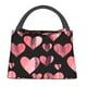 thumbnail image 1 of Fotbe Hearts Bolsa Térmica Portátil con Estampado, Bolsa de Entrega de Alimentos Aislada, Bolsa Reutilizable de Gran Capacidad para Comidas y Supermercado, 1 of 6