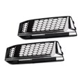 thumbnail image 2 of NS Front Bumper Fog Light Grille Cover Honeycomb for Audi A4 B9 S-Line S4 2016-201, 2 of 9