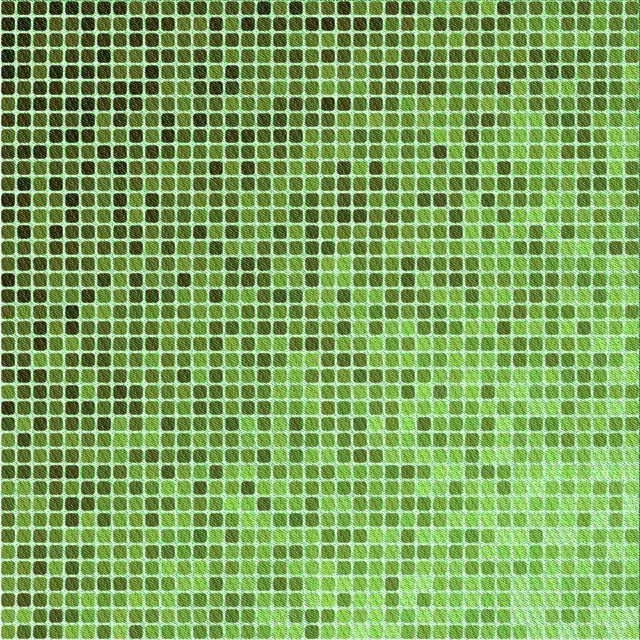 Ahgly Company Machine Washable Indoor Square Transitional Pastel Green Area Rugs, 6' Square