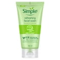 thumbnail image 1 of Simple Nettoyant pour le Visage et Rafraîchissant, 150 ml Chacun (Lot de 2), 1 of 5
