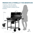 thumbnail image 3 of ASADOR DE CARBON TIPO BARRIL 76 CMS, 3 of 8