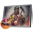 thumbnail image 2 of Diamante pintura taladro 5D DIY Kits completo redondo bombero mosaico imagen decoración del hogar FLhrweasw Nuevo, 2 of 9