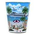 thumbnail image 3 of Galveston Texas Cruise Ship In and Out Shot Glass, 3 of 4