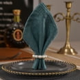 thumbnail image 4 of Injueey Hebilla lujosa de anillos para servilletas de perlas para experiencias gastronómicas finas, decoración, anillos para servilletas, Almacenamiento y organización del hogar, 4 of 6