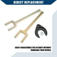 thumbnail image 6 of Unique Bargains 1 Set Driveshaft Removal Tool Kit Outer for Car Vehicle Durable Alloy Steel Bronze Tone, 6 of 6