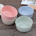 thumbnail image 3 of SZTXJ Safe And Eco-Friendly Biodegradable Wheat Straw, Healthy Meals / Meals Microwave And Dishwasher Safe / Unbreakable, 4 Bowls 11 Cm, 3 of 4
