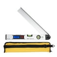 thumbnail image 1 of 400mm/16inch 0-225 Degree Protractor Spirit Level Digital Angle Finder Gauge Meter ,Water-Proof & Dust Resistant, 1 of 6