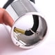 thumbnail image 2 of GOOHOCHY 3 anillos cilíndricos de metal para el cabello, bandas para el cabello, coleteros, accesorios para el cabello para mujeres y niñas (plata, oro rosa y negro)., 2 of 8