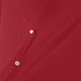 thumbnail image 4 of Vmvidoty Women's Long Sleeve Loose Cardigan Sweater Lightweight Open Front Dressy Causal Shrug Spring Fashion Red L, 4 of 5