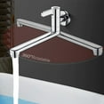 thumbnail image 4 of Balai Rotatif pour Évier Piscine Acier Inoxydable Robinet d'Eau Froide Prolongé, 4 of 5