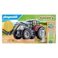 thumbnail image 4 of Set de Juego Playmobil Farm Tractor grande con accesorios 31 Piezas, 4 of 4