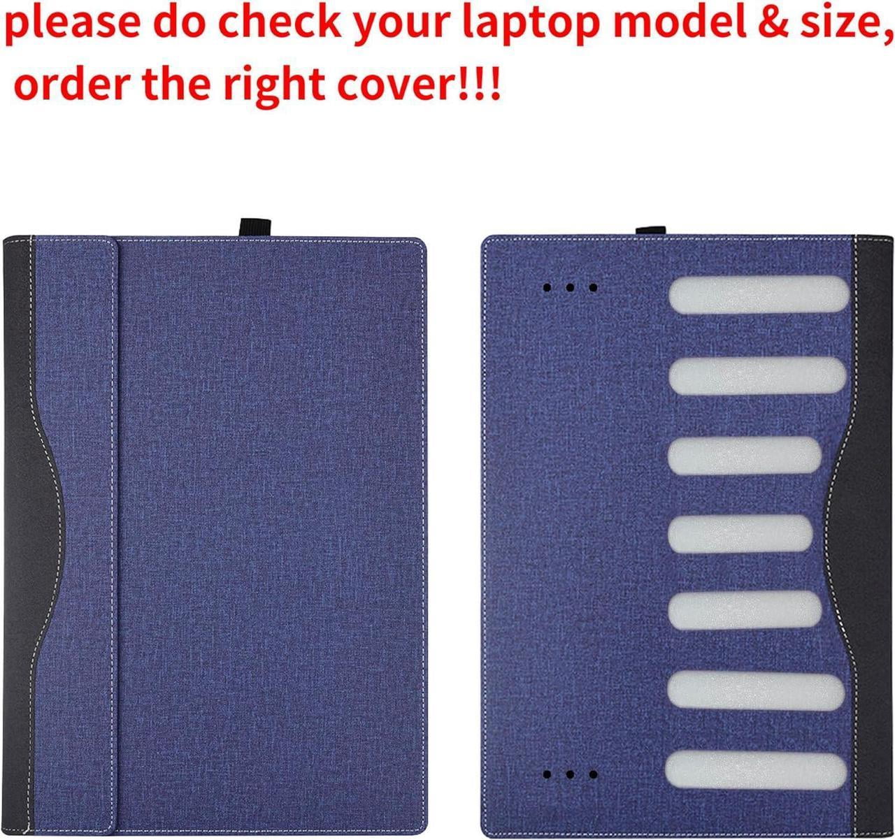 Laptop Case Cover for 14 inch Lenovo Yoga 9 2-in-1 14ILL10 / 14IMH9 & Yoga 9i 2-in-1 Gen 9 & Yoga Slim 9i Gen 10,PU Leather Notebook PC Protective Sleeve with Pen Holder