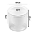 thumbnail image 1 of Transparent Self-Watering Plant Flower Pot PP Resin Home Garden Decor, 1 of 6