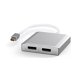 thumbnail image 2 of WJESOG Mini DisplayPort a Dual DisplayPort MST HUB MDP a 2 DP Splitter Multi Stream Tubc, para Windows PC, 2 of 2