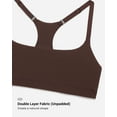 thumbnail image 4 of Women's Inbarely Soft Racerback Bralette Wireless Full Coverage  No Padding Unlined Bras, 4 of 6