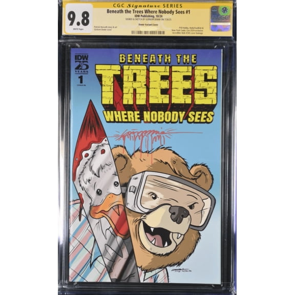 Beneath the Trees Where Nobody Sees #1 CGC Signature Series 9.8 Gorkem Demir PCB Hobby Variant A Trade LTD 500