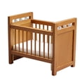 thumbnail image 1 of Cama de Bebé en Miniatura para 1/12 con Adorno de Cojines para Niñas Pequeñas, 1 of 7