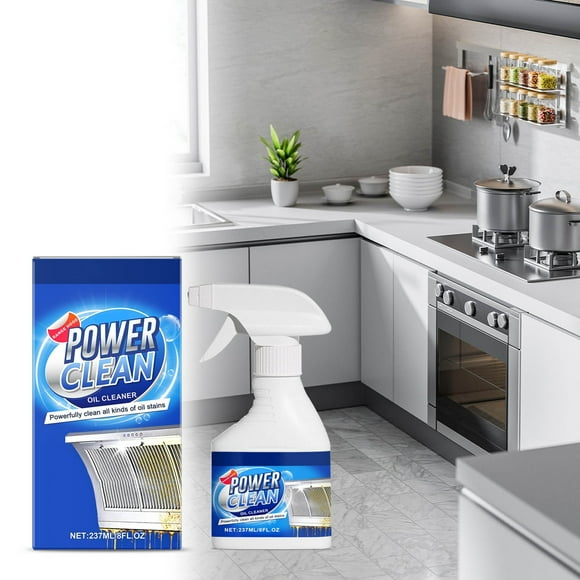 Sokhug Oil Cleaner Kitchen Spray Cleaner Oil Stain Remover Cleaner Oven Heavy Duty Spray 237ml