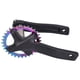 thumbnail image 5 of Fashionable Gorgeous Bike Crankset Single Speed Crank Arm Lightweight Portable for Medium-Locked Hub Many Bike Models Riding with Bottom Bracket ANGGREK Otros, 5 of 8