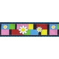 thumbnail image 2 of Country Brook Design® 3/4 inch Spring Daisies on Ice Blue Nylon Webbing, 5 Yards, 2 of 2